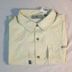 Men's Rugged Elements long sleeve guide shirt w mesh side vents sz L